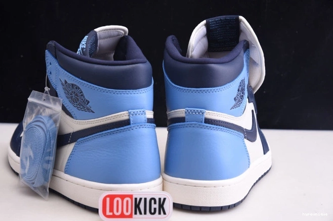 HYPE Air 1 555088-140 OG Retro Obsidian Jordan High 0703
